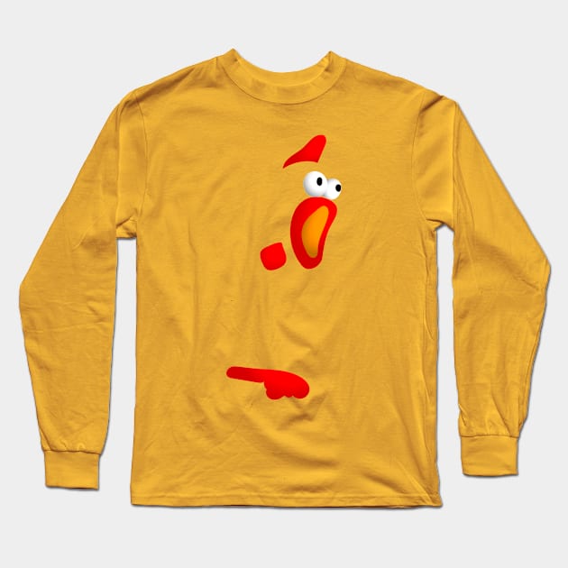 Rubber Chicken Long Sleeve T-Shirt by Licença Poética